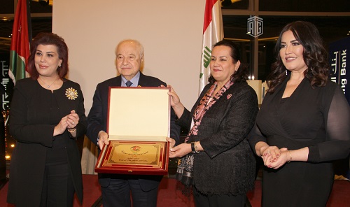 Abu-Ghazaleh the Honorary President of the Jordanian-Iraqi Amity Assembly