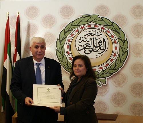 League of the Arab States Honors Talal Abu-Ghazaleh Global for Supporting Arab Literacy Decade
