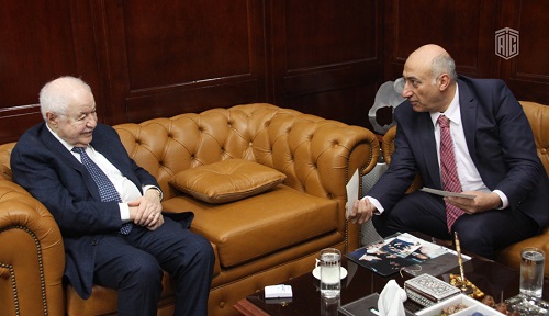 Abu-Ghazaleh Receives Lebanon’s Honorary Consul in Austria