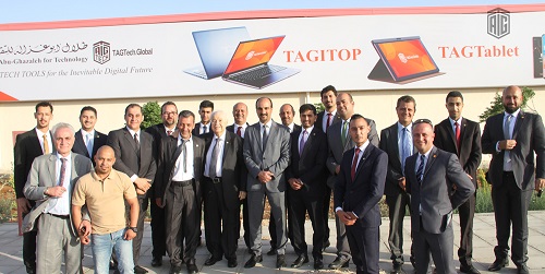 Abu-Ghazaleh Visits Newly-established ‘Abu-Ghazaleh for Technology’ Factory at Jordan Airport’s Free Zone
