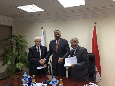 Egyptian Minister of Planning and Administrative Reform Discusses with Abu-Ghazaleh a Comprehensive Cooperation Program 