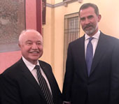 Abu-Ghazaleh Meets HM King of Spain, Calls for Hosting a Regional Office for the UNWTO in Amman