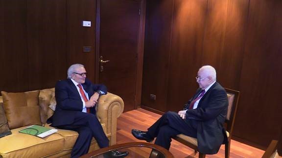 Abu-Ghazaleh and ACRLI Discuss Launch of the ‘Arab Organization for the Rule of Law’