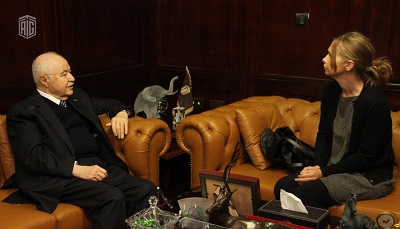 Abu-Ghazaleh Receives Norwegian Ambassador to Jordan