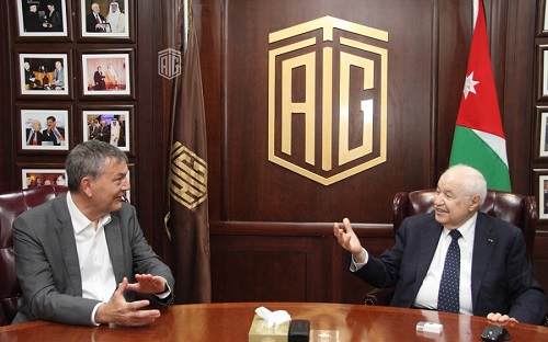 Abu-Ghazaleh Meets UNRWA Commissioner General